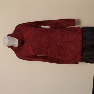 Liz Claiborne Shaker Knit turtleneck Sweater